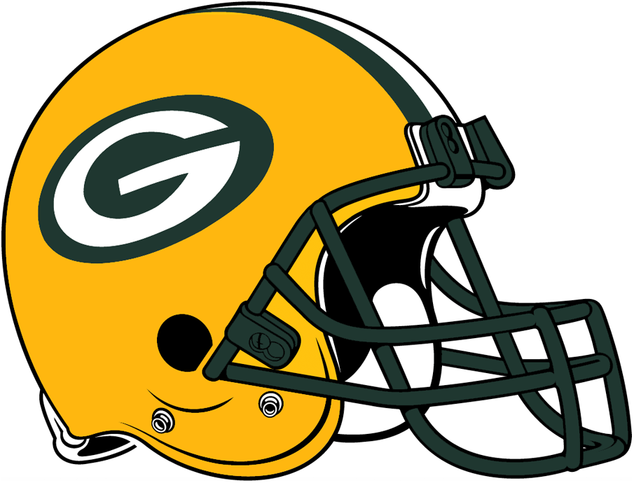 Green Bay Packers 1980-Pres Helmet iron on transfers for clothing